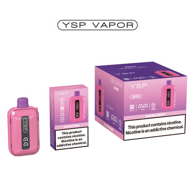 500mAh 15ml 10000 Puff السيجارة الإلكترونية Type C صندوق إعادة شحن السيجارة الإلكترونية مع شاشة