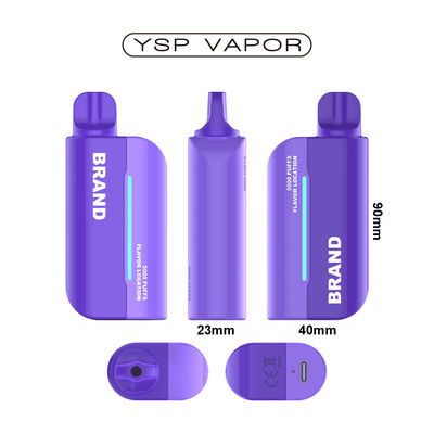 القلم القابل لإعادة الشحن 15000 Puffs Pod System السيجارة الإلكترونية Prefilled Mesh Coil القلم القابل لإعادة الشحن