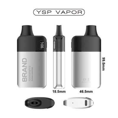 8ML 18000 Puff السيجارة الإلكترونية Pod System ODM Zero Nicotine السيجارة الإلكترونية المملوء مسبقًا بشبكة ملف