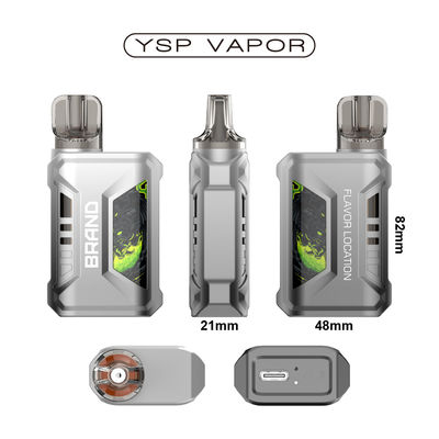2ML TPD Vaping Smok Pod System Mesh Coil التدفق الهوائي القابل للتعديل 600 نفخات Vaping