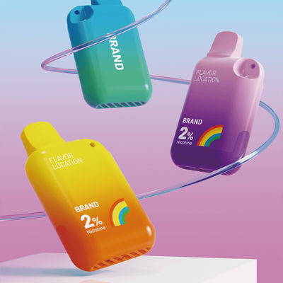 2 مل TPD Pod Vape 600puffs قلم التبخير المستخدم لمرة واحدة قلم التبخير ذو النكهة