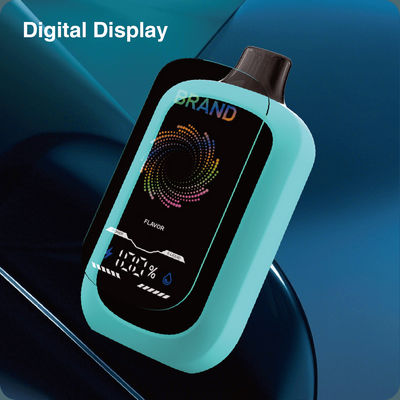 15mL / 15K Puffs قابلة لإعادة الشحن القابلة لإستخدام مرة واحدة Vape متينة للغاية - شاشة LED وتخصيص النكهة وتدفق الهواء القابل للتعديل